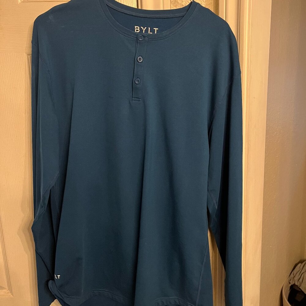 Bylt Henley Drop-Cut Long Sleeve